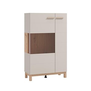 ΒΙΤΡΙΝΑ ESSEX 2K VS1 127 CASHMERE/ARTISAN OAK 77x35x128εκ 11014479
