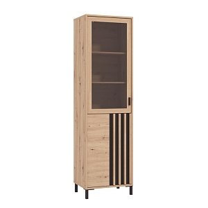 ΒΙΤΡΙΝΑ LAVAL 1K VS1 193 ARTISAN ΟΑΚ/ΜΑΥΡΟ 55x40x193εκ 11014534