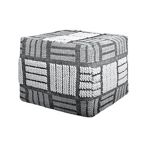 ΔΙΑΚΟΣΜΗΤΙΚΟ ΠΟΥΦ Fylliana Kiran ΓΚΡΙ ΧΡΩΜΑ 50x50x45εκ 940-124-007