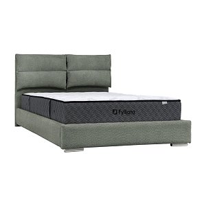 ΔΙΠΛΟ ΚΡΕΒΑΤΙ Fylliana Andros ΛΑΔΙ ΧΡΩΜΑ 175x214x115εκ (160x200) 887-225-019