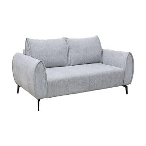 ΔΙΘΕΣΙΟΣ ΚΑΝΑΠΕΣ Fylliana Velton ΓΚΡΙ ΧΡΩΜΑ 186x95x92εκ 831-225-030