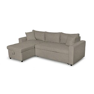Γωνιακός Καναπές-Κρεβάτι Ellie 1043 IN Taupe 400-27-013