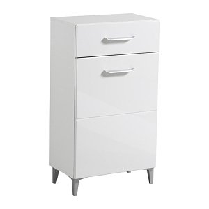ΕΠΙΠΛΟ ΧΩΛ COMO 1K1F ΛΕΥΚΟ-ΛΕΥΚΗ ΛΑΚΑ 58x35x104,5εκ fxtr 11008572