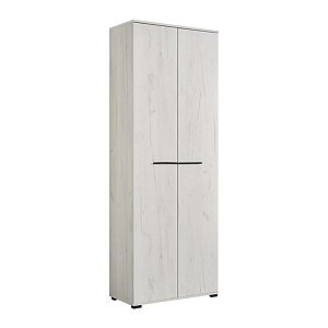 ΕΠΙΠΛΟ ΧΩΛ LORCA WHITE OAK / ΜΑΥΡΟ 67x40x195εκ fxtr 11008355