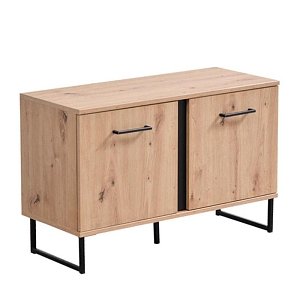 ΕΠΙΠΛΟ ΧΩΛ SARDINIA KOM ARTISAN OAK / ΜΑΥΡΟ 84,5x35x54,5εκ 11008257