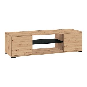 ΕΠΙΠΛΟ ΤΗΛΕΟΡΑΣΗΣ BOLOGNA ARTISAN OAK - ΜΑΥΡΟ 120*40*34 11012532