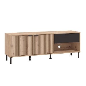 ΕΠΙΠΛΟ ΤΗΛΕΟΡΑΣΗΣ MAYENNE 150 3K1F2V ARTISAN OAK-ΜΑΥΡΟ MAT 151x40x55εκ 11013360