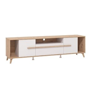 ΕΠΙΠΛΟ ΤΗΛΕΟΡΑΣΗΣ ORLEANS ARTISAN OAK-ΛΕΥΚΟ-ARTISAN OAK FOIL 189x40x52εκ 11013346
