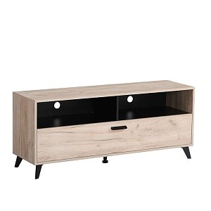 ΕΠΙΠΛΟ ΤΗΛΕΟΡΑΣΗΣ UMBRIA TV 140 GREY OAK-ΜΑΥΡΟ 137x40x58εκ 11008827