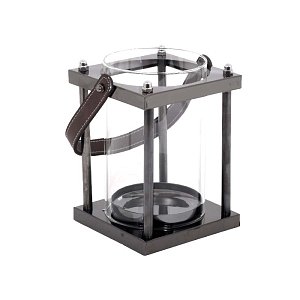 ΦΑΝΑΡΙ Fylliana ΑΣΗΜΙ D103-S 15.5x13.5x18.5εκ 373-92-205