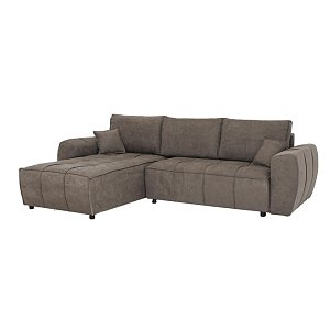 ΓΩΝΙΑΚΟΣ ΚΑΝΑΠΕΣ Fylliana Atlanta ΚΑΦΕ ΧΡΩΜΑ 265x190x95εκ 880-225-054