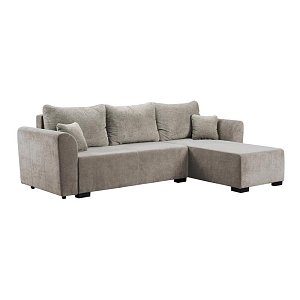 ΓΩΝΙΑΚΟΣ ΚΑΝΑΠΕΣ ΚΡΕΒΑΤΙ Migros ΜΠΕΖ ΧΡΩΜΑ 268x167x80εκ 21045242