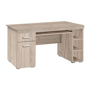 ΓΡΑΦΕΙΟ ALFA GREY OAK 145x65,5x75,5εκ 11012530