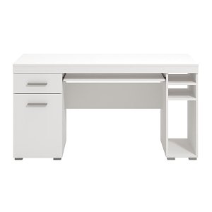 ΓΡΑΦΕΙΟ ALFA OPAQUE WHITE 145x66x76εκ 11011778