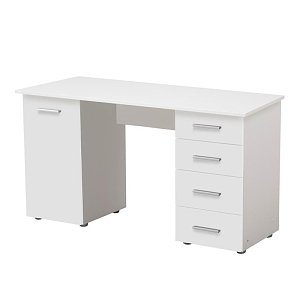 ΓΡΑΦΕΙΟ LIBER ΛΕΥΚΟ 135x50x75,5εκ 11008656