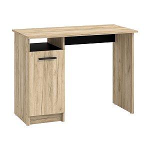 ΓΡΑΦΕΙΟ Rey GREY OAK-ΜΑΥΡΟ 100x50x74,5εκ 11011288