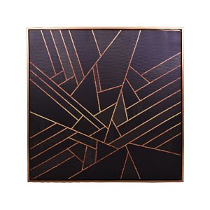 ΚΑΔΡΟ Fylliana BLACK THEME 60x60εκ 373-92-043