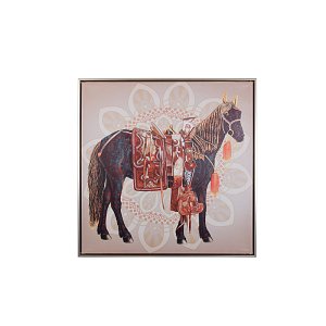 ΠΙΝΑΚΑΣ Fylliana HORSE No2 60x60εκ 373-220-011