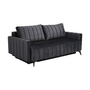 ΚΑΝΑΠΕΣ ΚΡΕΒΑΤΙ Fylliana Comfort ΓΚΡΙ ΧΡΩΜΑ 235x104x80εκ 880-225-048