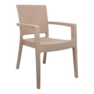 ΚΑΡΕΚΛΑ ΕΞΟΧΗΣ Fylliana Gala ΜΠΕΖ ΧΡΩΜΑ 58x57x88εκ 875-123-025