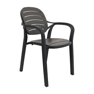 ΚΑΡΕΚΛΑ ΚΗΠΟΥ Fylliana Rusty ΑΝΘΡΑΚΙ ΧΡΩΜΑ 57,5x58x84εκ 824-123-012