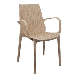 ΚΑΡΕΚΛΑ ΕΞΟΧΗΣ Fylliana Sabrine ΜΠΕΖ ΧΡΩΜΑ 58x52x88εκ 875-123-028