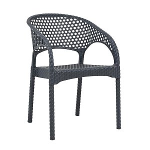 ΚΑΡΕΚΛΑ ΚΗΠΟΥ Fylliana Daria ΑΝΘΡΑΚΙ ΧΡΩΜΑ 54x46x82εκ 875-124-050
