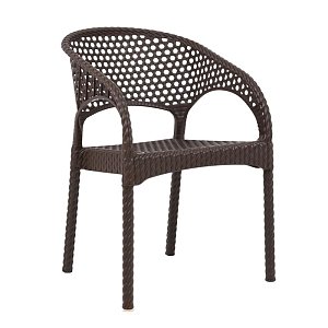 ΚΑΡΕΚΛΑ ΚΗΠΟΥ Fylliana Daria ΚΑΦΕ ΧΡΩΜΑ 54x46x82εκ 875-124-049