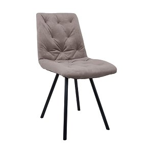 ΚΑΡΕΚΛΑ ΤΡΑΠΕΖΑΡΙΑΣ Fylliana 9606 ΚΑΦΕ ΧΡΩΜΑ 59x46x85εκ 2τμχ 093-124-134