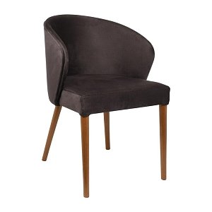 ΚΑΡΕΚΛΑ ΤΡΑΠΕΖΑΡΙΑΣ Fylliana Τ-8 LUX ΚΑΦΕ ΥΦΑΣΜΑ ΜΕ GOLDEN SAND ΠΟΔΙΑ 57x54x81εκ 839-124-841