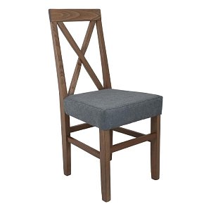 ΚΑΡΕΚΛΑ ΤΡΑΠΕΖΑΡΙΑΣ Fylliana TX GREY OAK-ΣΙΕΛ 43x44x98εκ 2τμχ 839-00-691