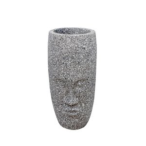 ΚΑΣΠΩ ΔΑΠΕΔΟΥ Fylliana FL028 "Face" ΓΚΡΙ ΧΡΩΜΑ 31x30x68εκ 374-223-354