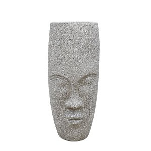 ΚΑΣΠΩ ΔΑΠΕΔΟΥ Fylliana  FL029 "Face" ΓΚΡΙ ΧΡΩΜΑ 38x38x88εκ 374-223-356