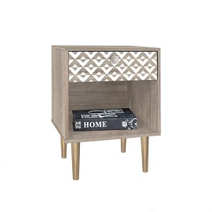 ΚΟΜΟΔΙΝΟ Fylliana "Home" SONOMA 40x39.5x55εκ 271-121-032