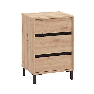 ΚΟΜΟΔΙΝΟ MARRON NO3F ARTISAN OAK/ΜΑΥΡΟ ΜΑΤΤ ΧΡΩΜΑ 48x40x71εκ 11014713