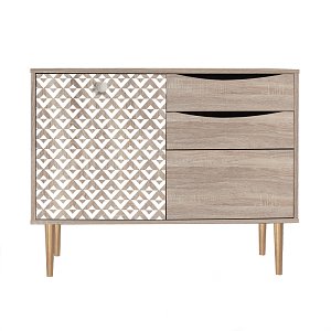 ΚΟΜΟΤΑ Fylliana "Home" SONOMA 90x39.5x75εκ 271-121-030