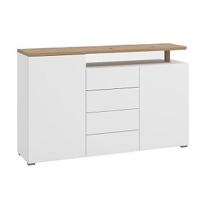 ΚΟΜΟΤΑ-ΜΠΟΥΦΕΣ ATERNO 154 3K4F2V ΛΕΥΚΟ/ARTISAN ΧΡΩΜΑ 154x40x94εκ 11014196
