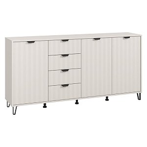 ΚΟΜΟΤΑ-ΜΠΟΥΦΕΣ BREST 4Κ4F CASHMERE-CASHMERE ΜΑΤ ΧΡΩΜΑ 183x40x91εκ 11013448