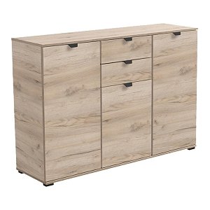 ΚΟΜΟΤΑ-ΜΠΟΥΦΕΣ DUERO 3K2F GREY OAK 135x40x95εκ 11008303