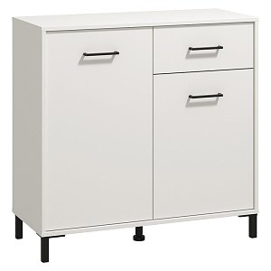 ΚΟΜΟΤΑ-ΜΠΟΥΦΕΣ VIENNE 2K1F ΛΕΥΚΟ ΧΡΩΜΑ 93x40x90εκ 11013599