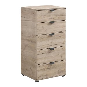 ΚΟΜΟΤΑ-ΣΥΡΤΑΡΙΕΡΑ DUERO 5F 45 GREY OAK 45x40x95εκ 11008309
