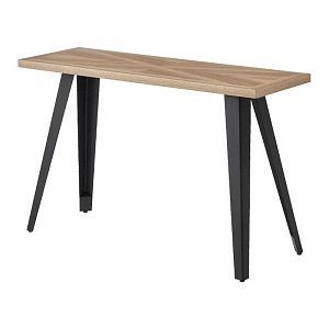 ΚΟΝΣΟΛΑ Fylliana FL1564 SONOMA MDF ΜΕ ΜΑΥΡΑ ΠΟΔΙΑ 120x40x75εκ 627-124-030