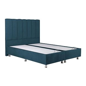 ΚΡΕΒΑΤΙ Elina BLUE RAF ΜΕ ΑΠΟΘΗΚΕΥΤΙΚΟ ΧΩΡΟ 162x208x130εκ ΓΙΑ ΣΤΡΩΜΑ 160x200εκ 828-222-159