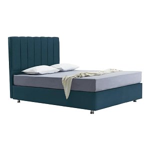 ΚΡΕΒΑΤΙ Elina BLUE RAF ΜΕ ΑΠΟΘΗΚΕΥΤΙΚΟ ΧΩΡΟ 122x208x130εκ ΓΙΑ ΣΤΡΩΜΑ 120x200εκ 828-222-162