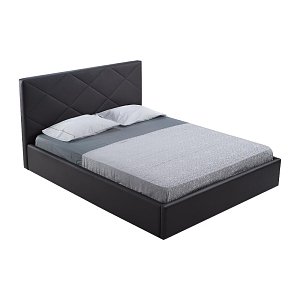 ΚΡΕΒΑΤΙ Fylliana Evelyn ΚΑΦΕ 174x217x105εκ (160x200εκ) 884-220-001