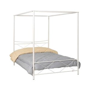 ΚΡΕΒΑΤΙ ΣΙΔΕΡΕΝΙΟ ΜΕ ΟΥΡΑΝΟ Arion ΜΠΕΖ 150x200εκ 827-221-044