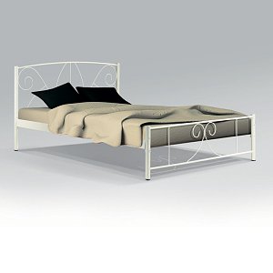 ΚΡΕΒΑΤΙ ΣΙΔΕΡΕΝΙΟ Fylliana DANIEL ΜΠΕΖ  140x200εκ 827-27-004