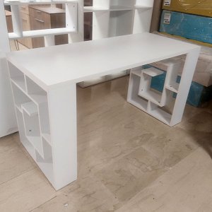 Γραφείο Labirent λευκό 140x60x75 εκ 119-000042