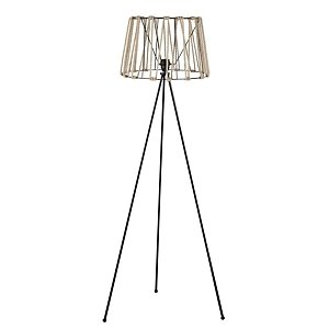 ΛΑΜΠΑ ΔΑΠΕΔΟΥ Fylliana 8060 ΜΑΥΡΟ E27 40x145εκ 892-123-033