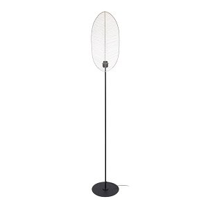 ΜΕΤΑΛΛΙΚH ΛΑΜΠΑ ΔΑΠΕΔΟΥ Fylliana Leaf COPPER ΧΡΩΜΑ 26x24x154εκ sls 935-123-005